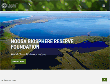 Tablet Screenshot of noosabiosphere.org.au